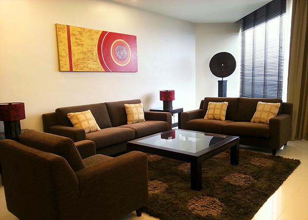 Na Jomtien apartment - living area Na Jomtien apartment - living area