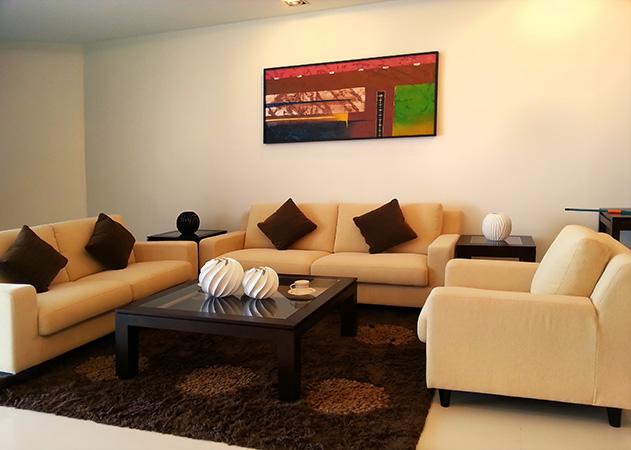 Na Jomtien condo - Living room Na Jomtien condo - Living room