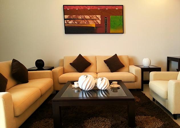 La Royale Jomtien apartments - Living area La Royale Jomtien apartments - Living area