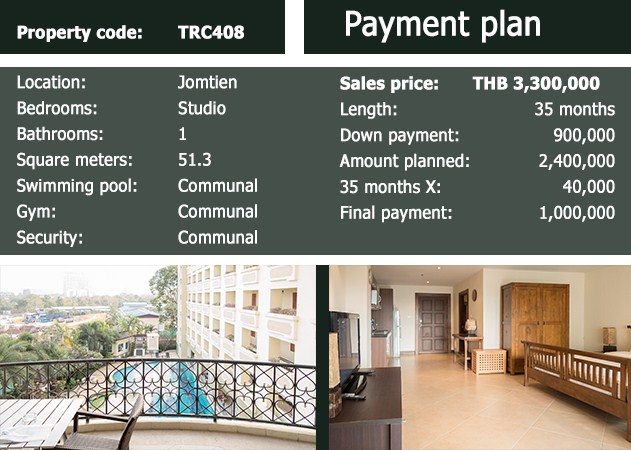 Payment plan The Residence Studio for SALE Payment plan The Residence Studio for SALE
